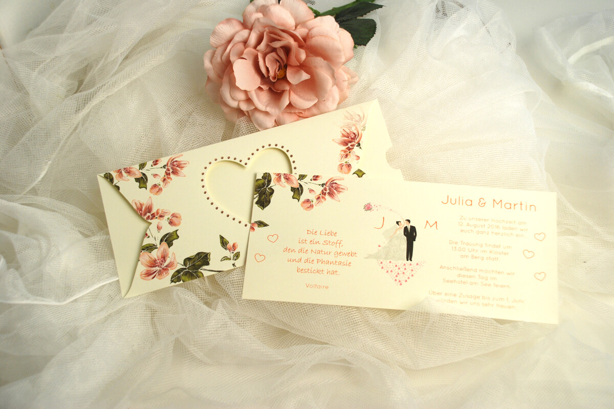 Einladungskarten für die Hochzeit Hochzeitseinladungen verfassen weddix