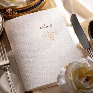 menuekarte-letterpress-gold