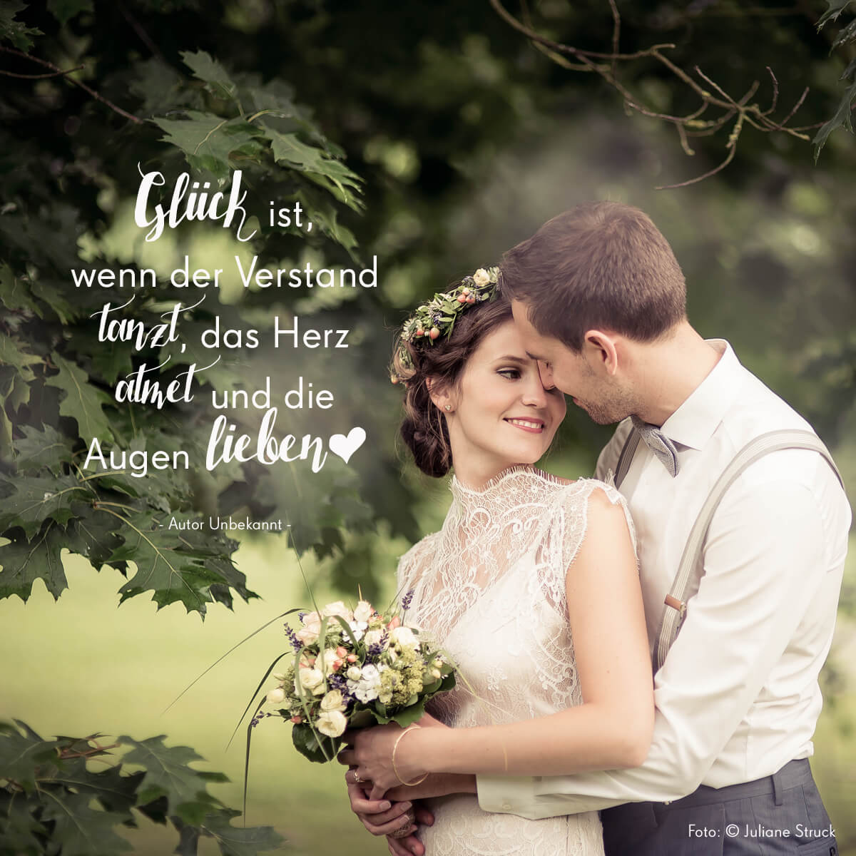 Bild Mit Spruch Zur Hochzeit